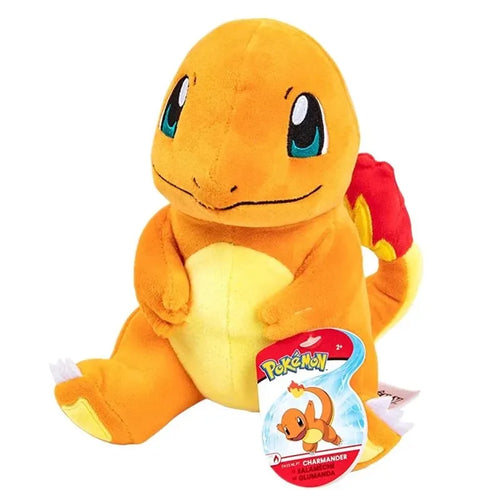 18cm Pokemon Plushies Stuffed Animals & Plush Toys & Hobbies Starter 3 Pack Charmander, Squirtle & Bulbasaur Anime Gift For Children