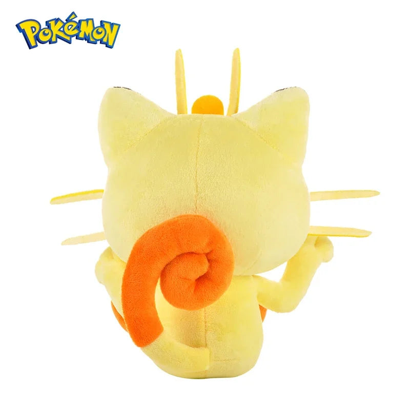 25CM Original Pokemon Meowth Peluche Stuffed Plush Toys Plushie Soft Animal Anime Dolls Birthday Gift For Kids Girl Boy