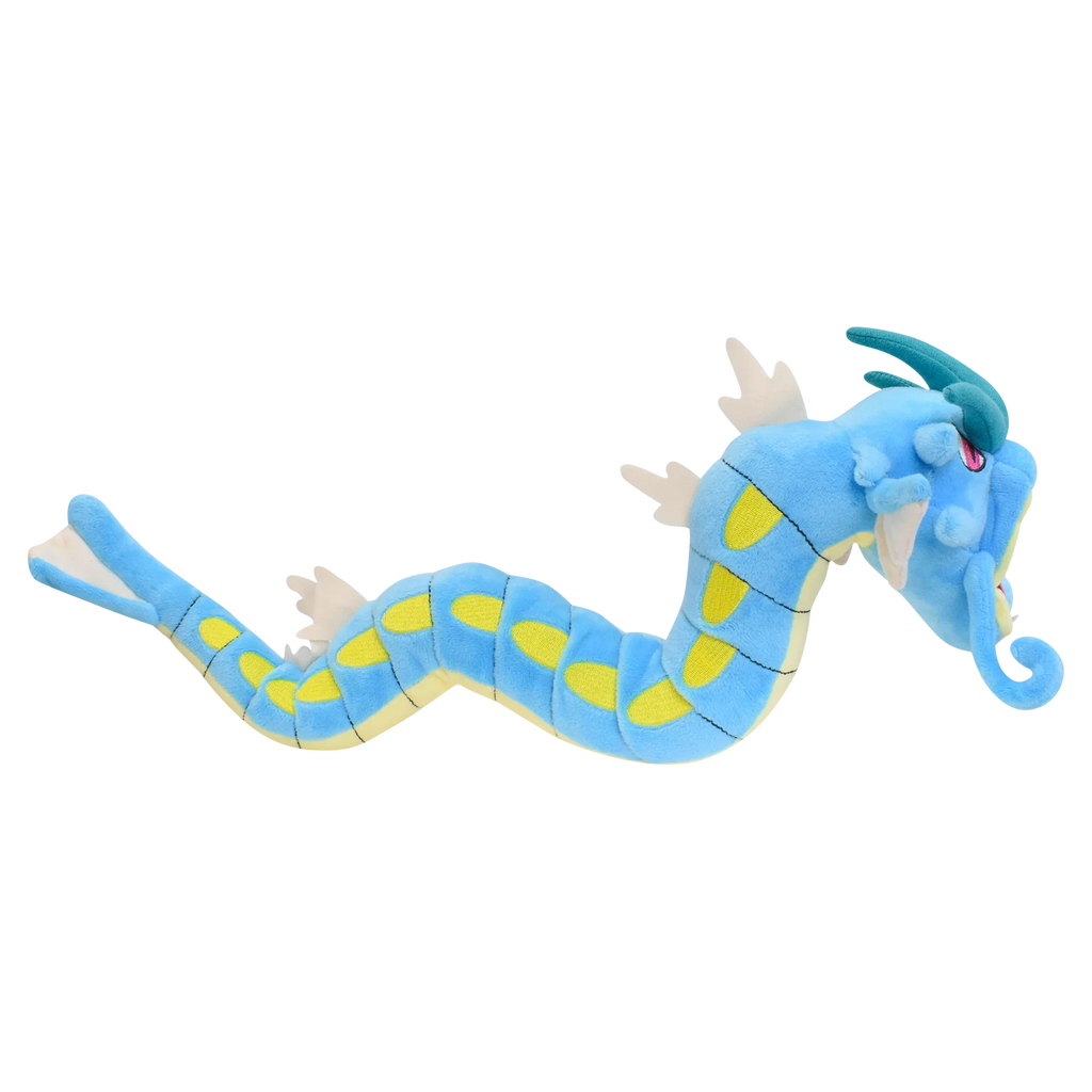 23 inch Shiny Gyarados Plush Toys Stuffed Animal Charizard Game for Collectible Gift,Soft Plushies Cartoon Character