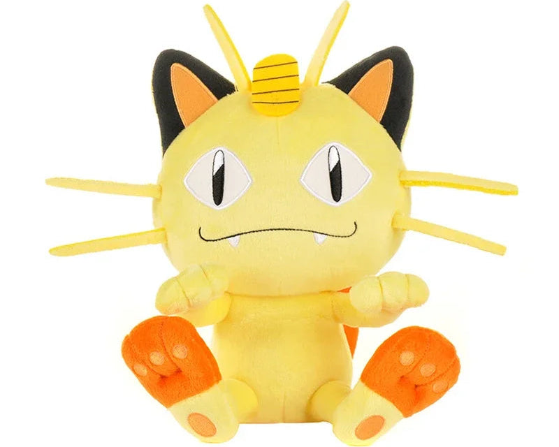 25CM Original Pokemon Meowth Peluche Stuffed Plush Toys Plushie Soft Animal Anime Dolls Birthday Gift For Kids Girl Boy