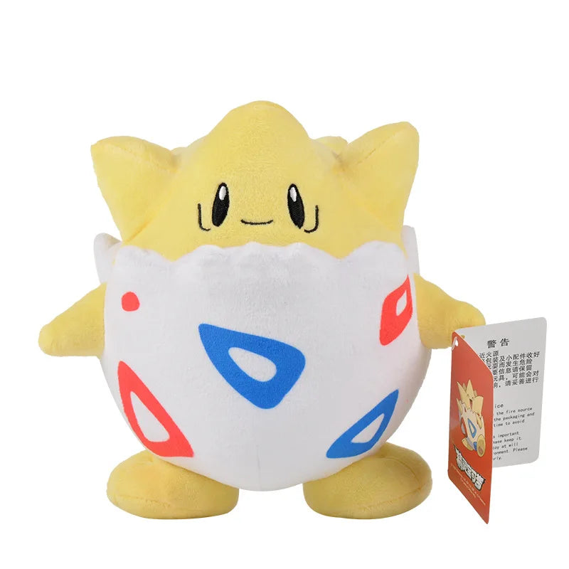 18cm Original Pokemon Togepi Plush Toys Adorably Togetic Stuffed Doll Anime Hobbies Collection Birthday Gift for Kids
