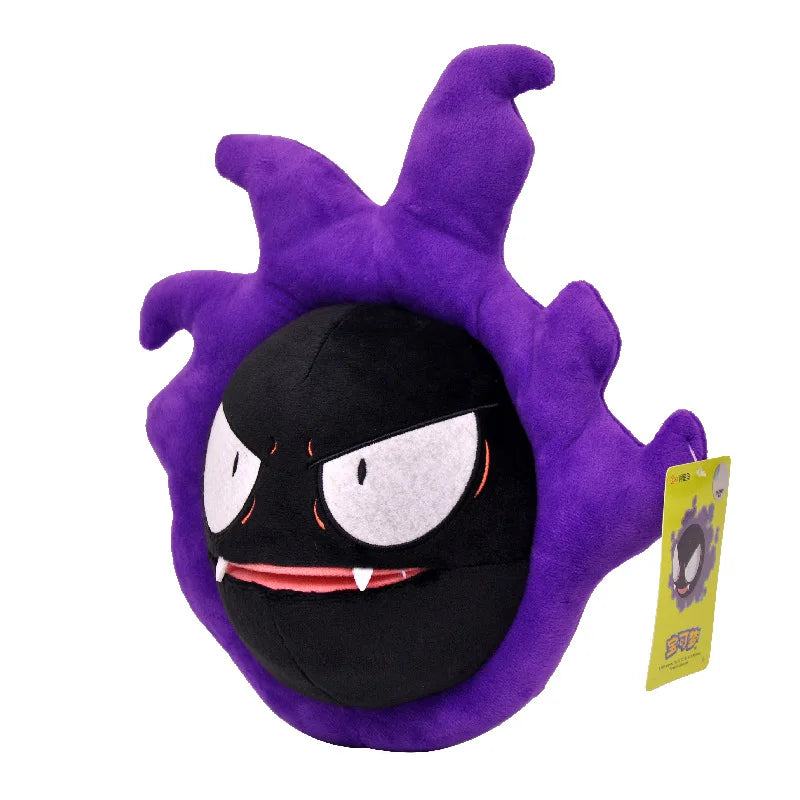 30CM Gastly Plush Toys Pokemon Stuffed Doll Anime Toys Hobbies Lovely Room Decor Soft Gift For Kids Xmas Present
